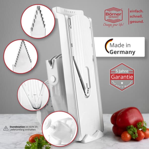 V3 Starter Set weiß Obstschneider Garantie